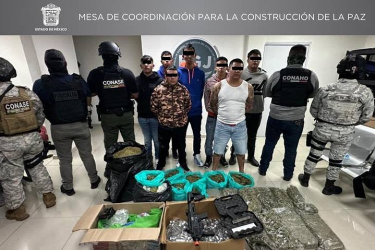 Aseguran más de 100 kilos de droga en Chimalhuacán y Nezahualcóyotl