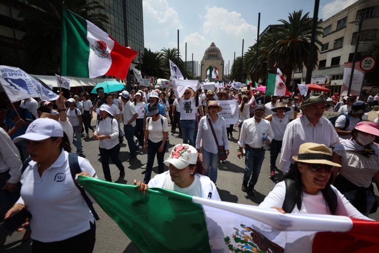 Anuncian marcha para el martes, mientras se desarrolla evento de Sheinbaum