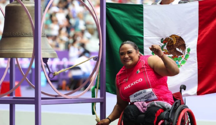 México consigue su primera medalla de oro en Paralímpicos París 2024