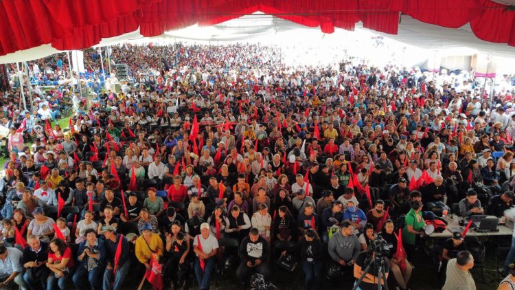 15 mil antorchistas festejaron 36 años de trabajo de Antorcha en Chimalhuacán