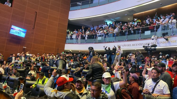 Trabajadores del poder judicial impiden avance de discusión sobre reforma