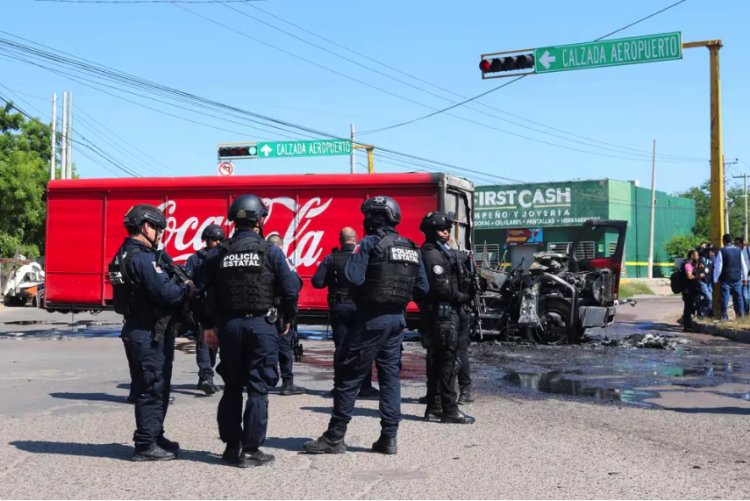 Estados Unidos emite alerta ante ola de violencia en Culiacán, Sinaloa