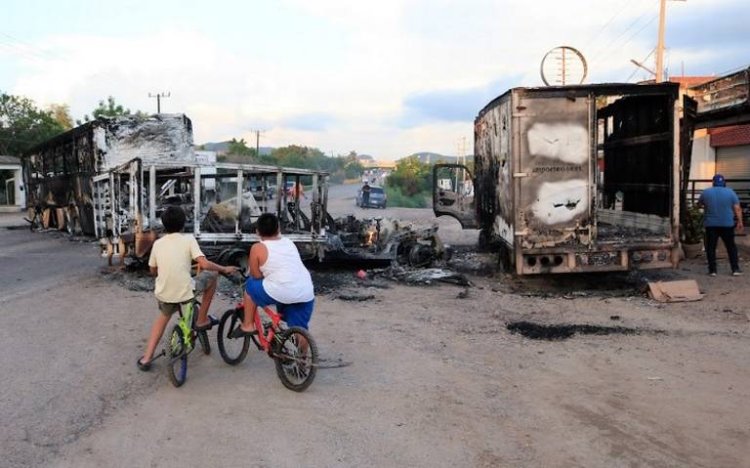 Continúan enfrentamientos armados en Culiacán por quinto día seguido