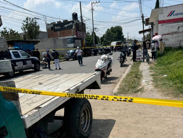 En Texcoco asesinan a un hombre que iba saliendo de su casa