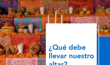 Infografía: Qué debe llevar nuestro altar de Día de Muertos