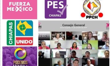 Es oficial, desaparecen cinco partidos políticos en Chiapas: IEPC