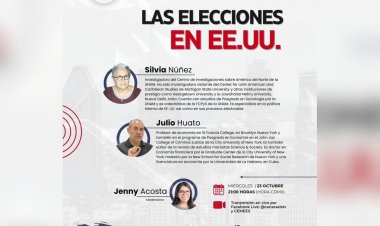 Analistas discutirán sobre los candidatos y el escenario mundial ante las elecciones en EEUU