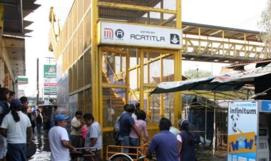 Muere policía en el Metro Acatitla; fue atropellado por un trabajador que realizaba mantenimiento