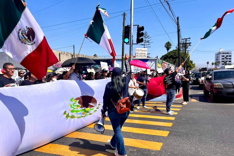 Protestas sociales, mientras Claudia Sheinbaum se convierte en presidenta de México