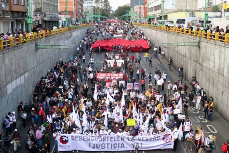 Estos son los horarios y ruta para la marcha del 2 de octubre