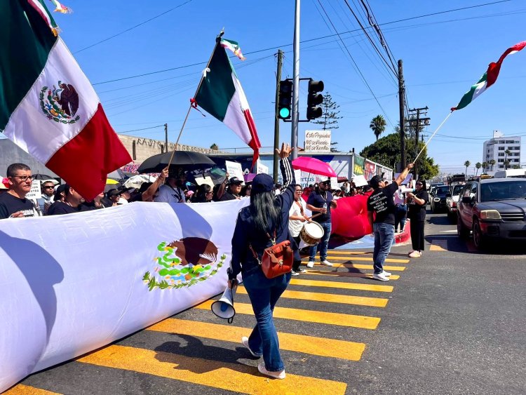 Protestas sociales, mientras Claudia Sheinbaum se convierte en presidenta de México