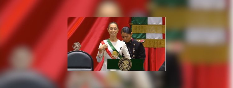 Claudia Sheinbaum toma protesta como la primera presidenta de México