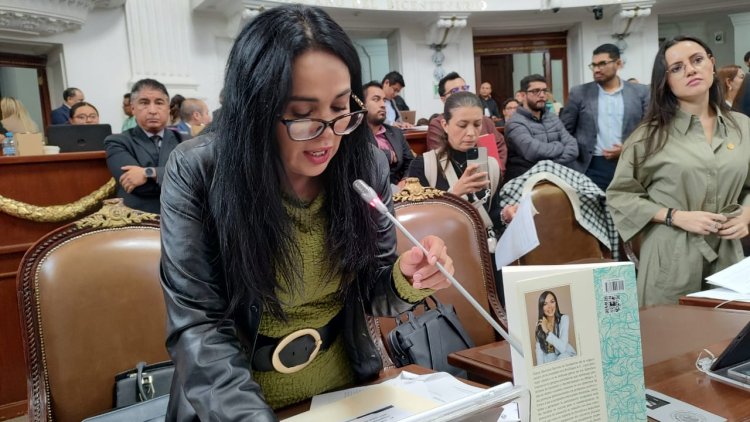 Hermana de líder balaceada en el centro de la CDMX se pronuncia en Congreso Local sobre el atentado