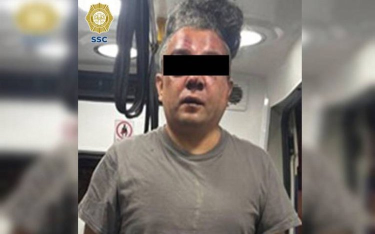 Detienen a presunto violador de una menor en la alcaldía Cuauhtémoc