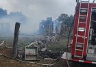 Incendio consume casas de cartón y madera en predio irregular en Tultitlán