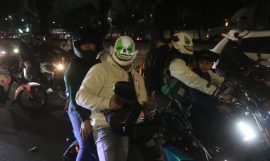 Aseguran cientos de motocicletas tras desmanes registrados en “Rodada del Terror” en la CDMX