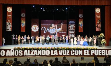 Realizan antorchistas Concurso de Voces y Coros en Pachuca, Hidalgo