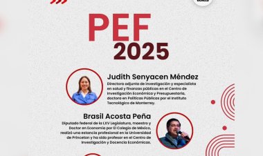 PEF 2025: expertos analizarán presupuestos asignados por la federación