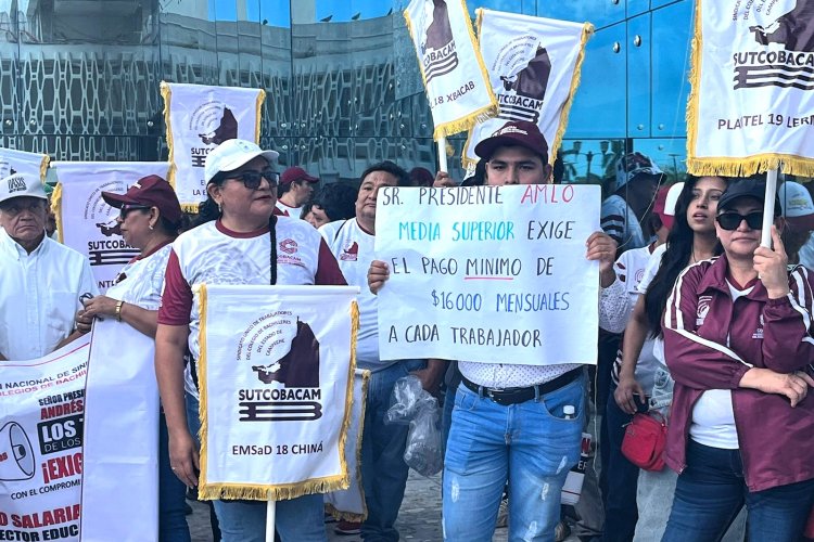 SUTCOBACAM anuncia marcha para el 15 de noviembre en Campeche