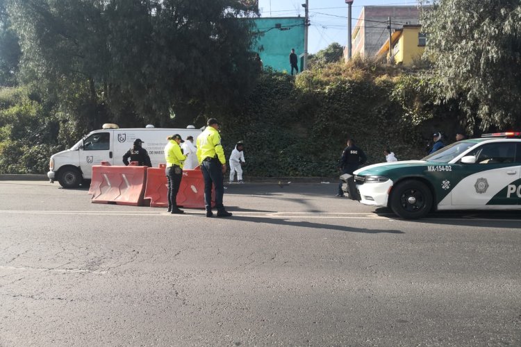 Hombre en condición vulnerable muere atropellado en la México-Puebla