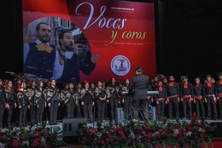 Preparan antorchistas Concurso Regional de Voces y Coros en Pachuca, Hidalgo