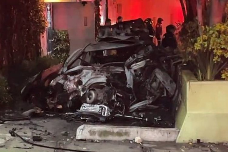 Muere conductor calcinado en la Miguel Hidalgo luego de accidente vial