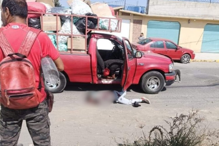 Balacean camioneta de reciclaje en Chalco; murieron tres personas