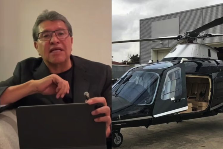 Ricardo Monreal se disculpa por uso de helicóptero tras “regaño” de Sheinbaum