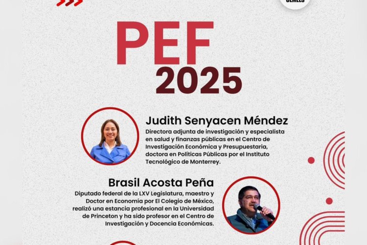 PEF 2025: expertos analizarán presupuestos asignados por la federación