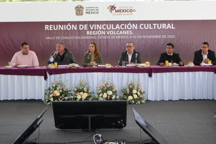 Valle de Chalco fue sede de la reunión de vinculación cultural