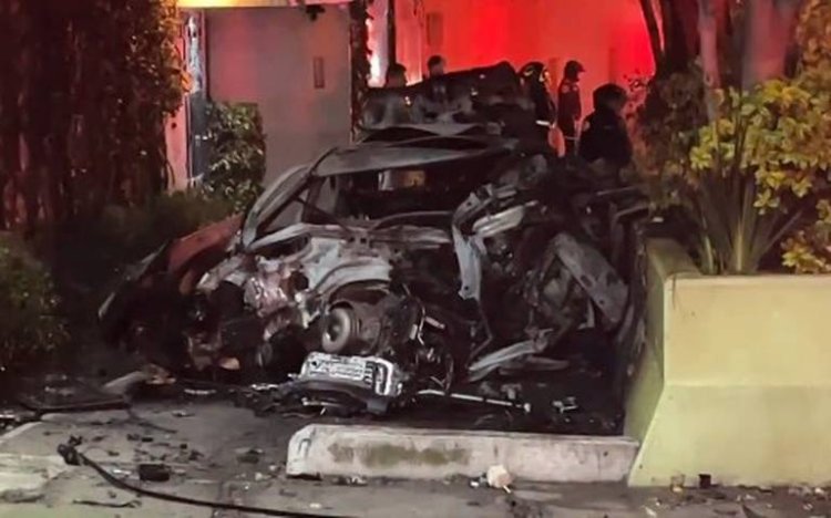 Muere conductor calcinado en la Miguel Hidalgo luego de accidente vial