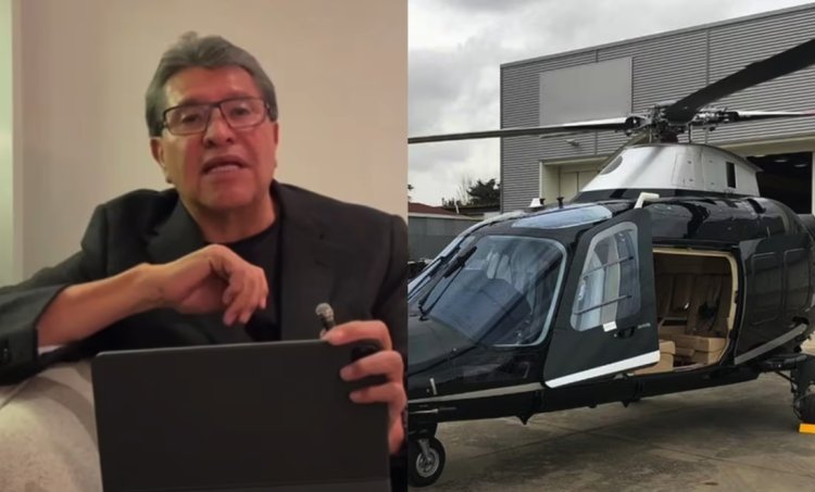 Ricardo Monreal se disculpa por uso de helicóptero tras “regaño” de Sheinbaum