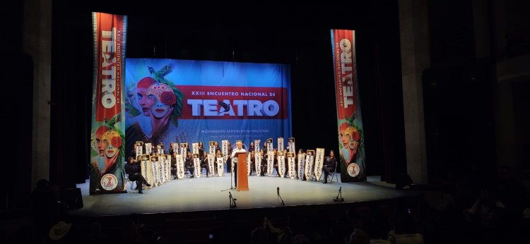 Inauguran XXIII Encuentro Nacional de Teatro del Movimiento Antorchista en SLP