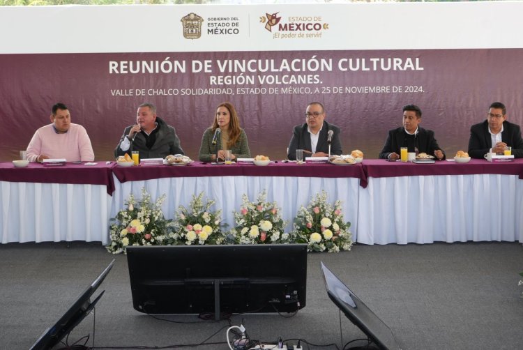 Valle de Chalco fue sede de la reunión de vinculación cultural