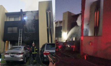 Incendio en domicilio de la alcaldía Tlalpan deja tres personas muertas