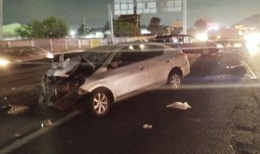 Accidente automovilístico en Chalco deja un muerto y dos heridos