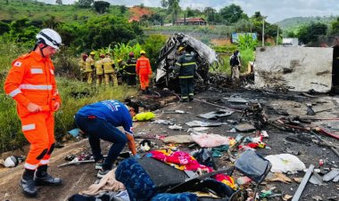 Accidente de autobús en Brasil deja 37 muertos y varios heridos más