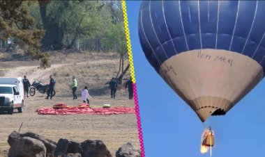 Dejan libres a implicados en desplome de globo aerostático en Teotihuacán