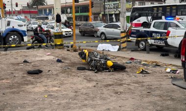 Mexibús de Ecatepec atropella y mata a motociclista que intentó ganarle el paso