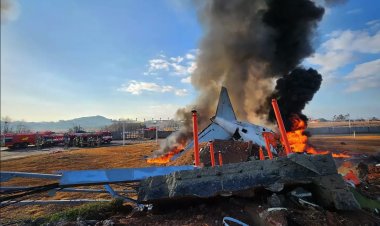 Accidente de avión deja más de 170 muertos en Corea del Sur