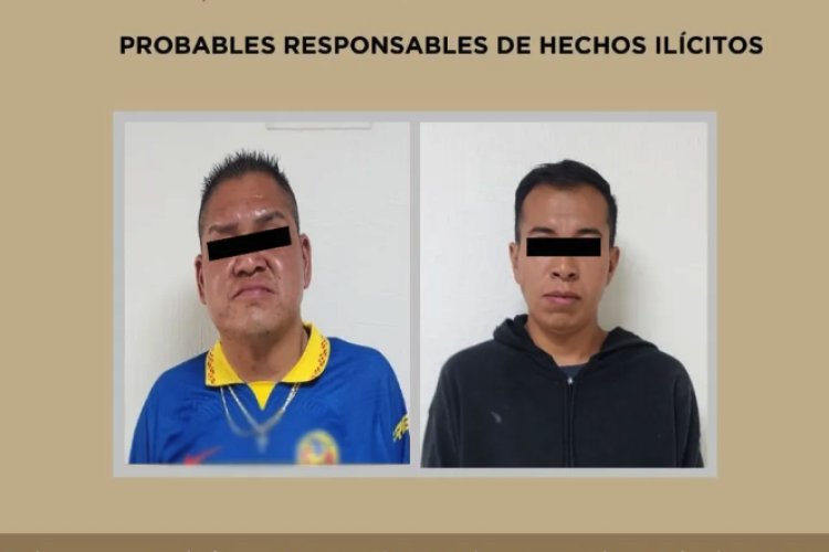 Detienen a dos presuntos extorsionadores de negocios en Chimalhuacán, Edomex