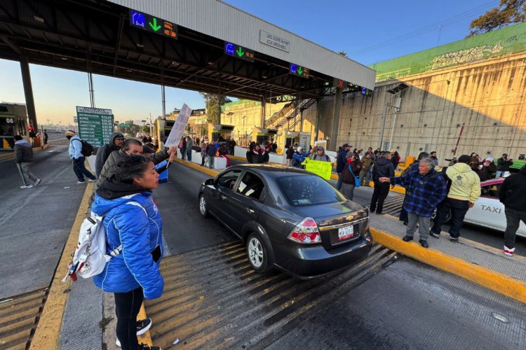 Trabajadores de Ecatepec retoman protestas tras incumplimiento del gobierno del Edomex del pago de sus prestaciones