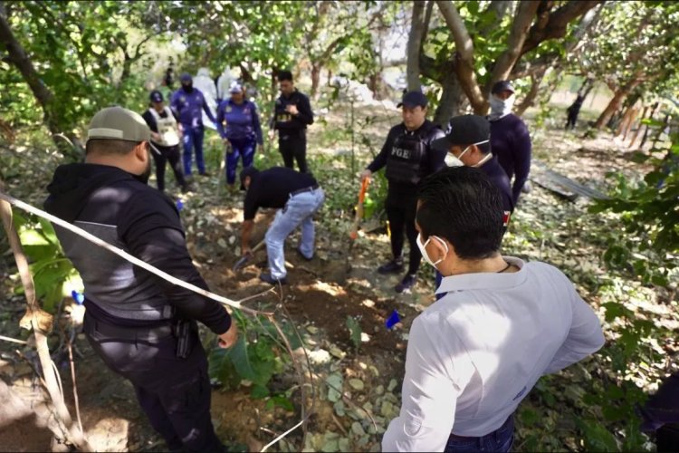 Van más de 30 cuerpos encontrados en fosas clandestinas de Chiapas