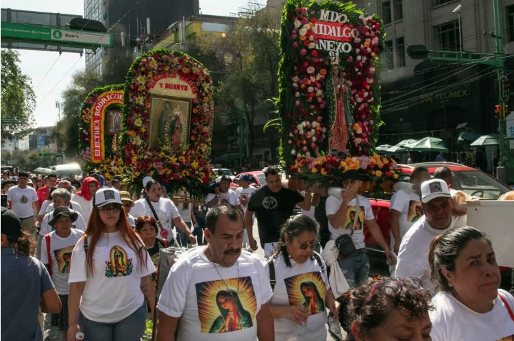 ¡Anticipa tu salida! Cierran vialidades y estaciones de transporte por peregrinos que se dirigen a la Basílica