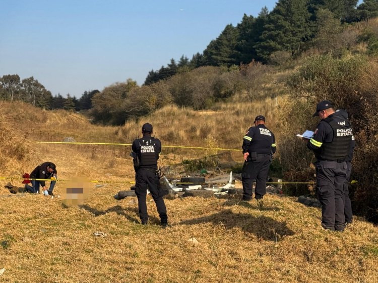 Hallan a hombre baleado y maniatado a un costado de la carretera Toluca-Villa Victoria