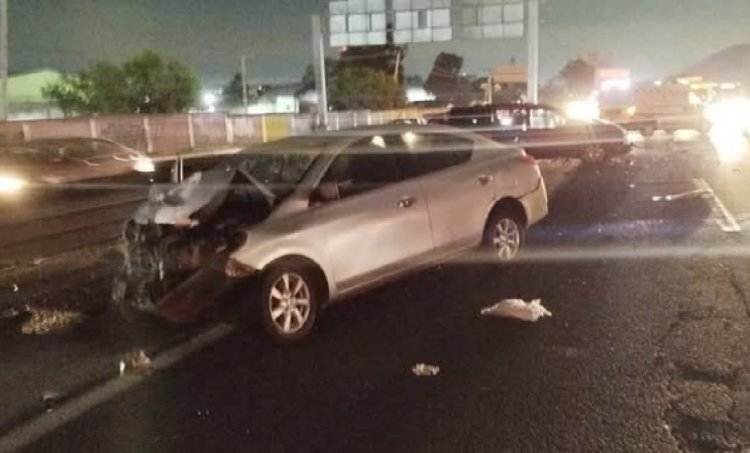 Accidente automovilístico en Chalco deja un muerto y dos heridos