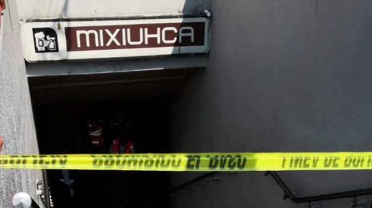 Hombre muere electrocutado al caer en las vías del Metro Mixiuhca