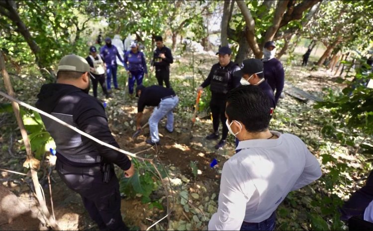 Van más de 30 cuerpos encontrados en fosas clandestinas de Chiapas