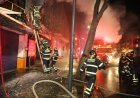 Bomberos de la CDMX sofocan incendio en edificio de la colonia Doctores