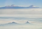 Galería: Postales invernales de los volcanes Popocatépetl e Iztaccíhuatl